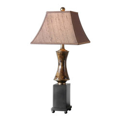 Uttermost Pollone Marble Table Lamp - Table Lamps