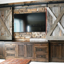 tv barn door