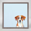 "Best Friend, Jack Russell" Mini Framed Canvas by Cathy Walters