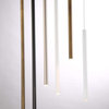 Navada Sleek LED Medium Pendant In Gold