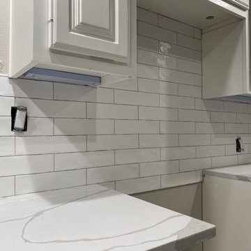 KITCHEN - Backsplash - Ceramic Subway Tile 3" x 12"