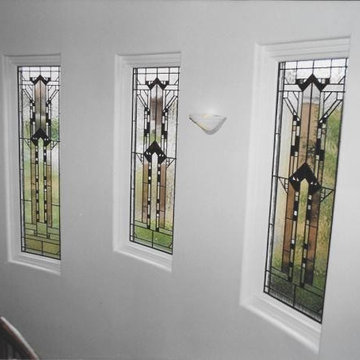 Leaded Stained Glass / Stairwell Windows