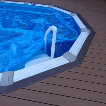 Trex Pool Deck - Deposit, NY