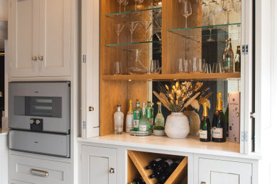 This is an example of a home bar in Cheshire.