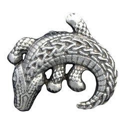 Metal Gator Decorative Bathroom Sink Drain - Linkasink - Bathroom Sink And Faucet Parts