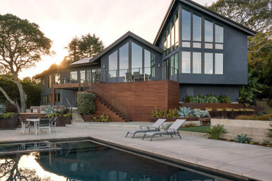 Trendy exterior home photo in San Francisco