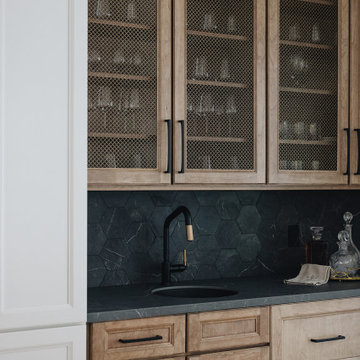 Wet Bar in Kitchen