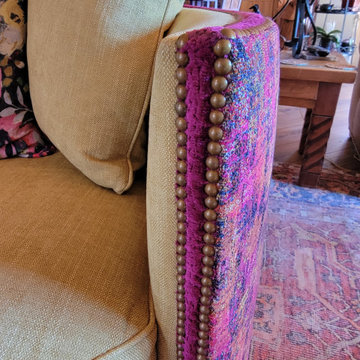 Bold Pink Living Room