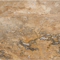 Moda Mosaic Field Tile in Mahogany - Wall And Floor Tile