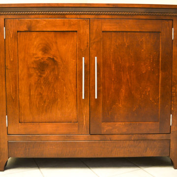 Automated TV Lift Cabinet in Solid Cherry (The Richmond)