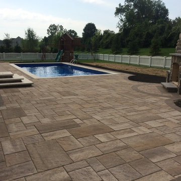 Outdoor Living Surrounding Pool
