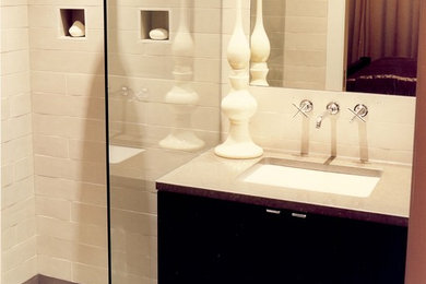 Bathroom - contemporary bathroom idea in Cincinnati