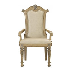Wilshire Leather Dining Armchair - Dining Chairs