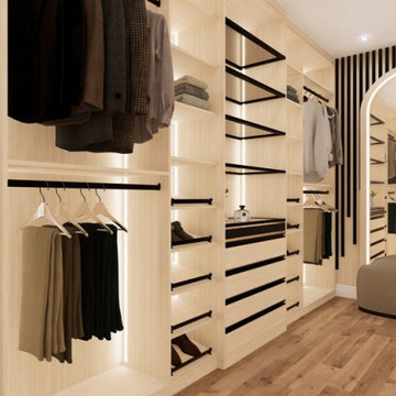 Walk In Closet; Design and Built