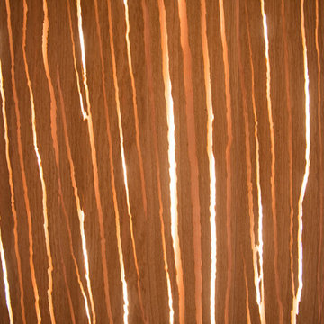 Eingangsbereich mit Wandpaneelen aus miracle-wood®