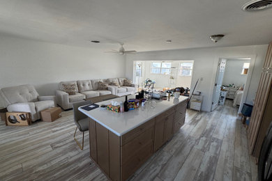 Trendy home design photo in Tampa
