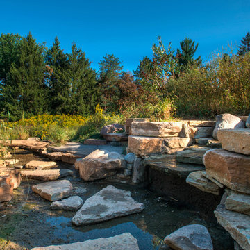 Redesign & Reconstruction of Cincinnati Nature Center's Nature Playscape stream