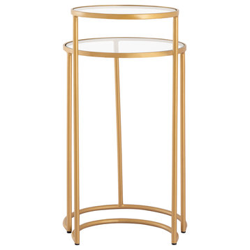 Marino Accent Table Gold