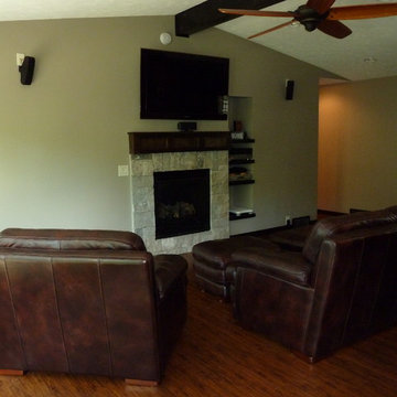 Entire House Before and After