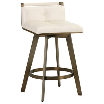 Arizona Swivel Barstool, Castillo Cream, Counter Height