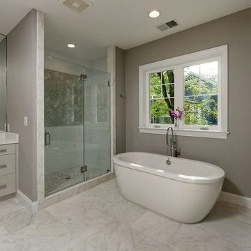 Traditional New Home in Bethesda by Meridian Homes Inc