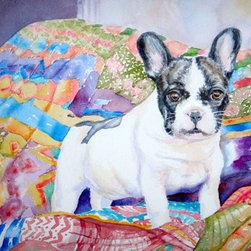 "Romeo." Watercolor print on paper, 11 X 14 - Paintings