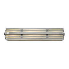 Hinkley Winton 4 Light Brushed Nickel Vanity, 26.25"x5"