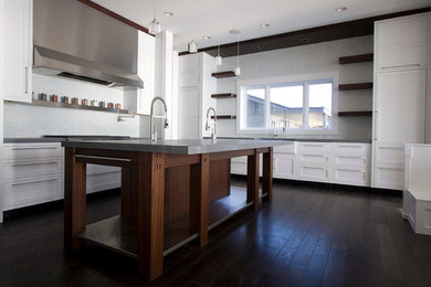 Inspiration for a contemporary kitchen remodel in Tampa