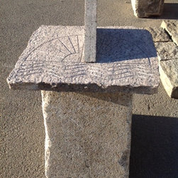 Reclaimed Granite Specialty Items - Sundials