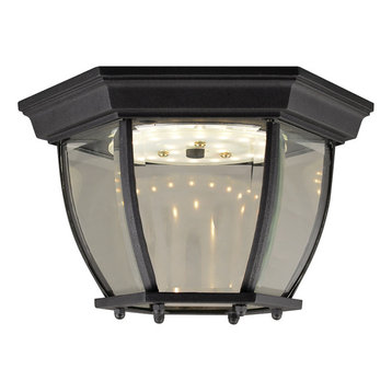 Design House 578518 Canterbury 10-13/16"W Integrated LED Outdoor - Black