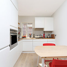 Kitchen without wall removal