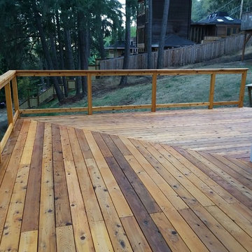 Deck Remodel, New Decking