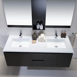 Wall Mounted Bathroom Vanities - Products