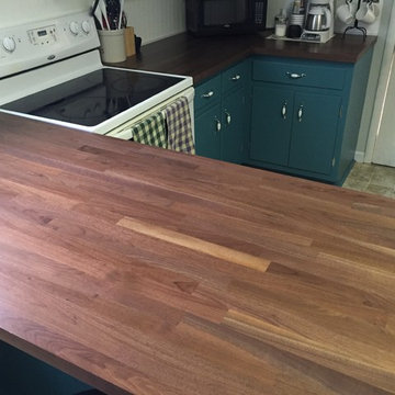 Black Walnut Butcher Block Countertops