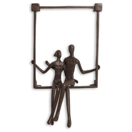 Danya B Couple Window Sill Iron Wall-Piece