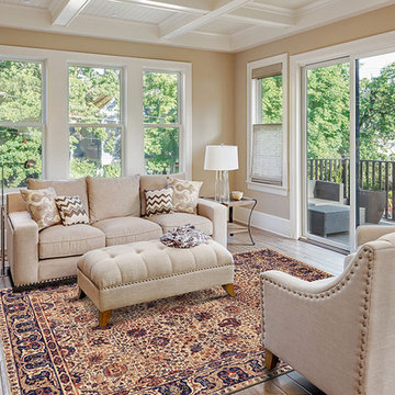 Moberly Area Rug - Taupe/Rust