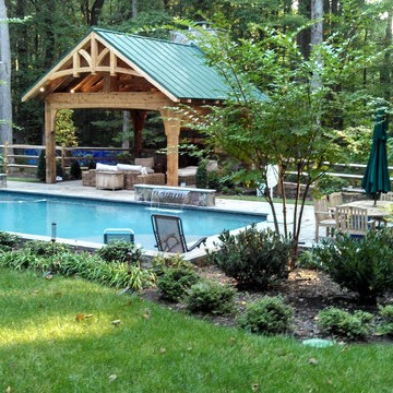 Fairfax Station Pool, Pavilion, & Fireplace