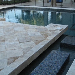 Geometric Stone Work Pool - Products