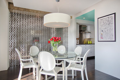 Trendy dining room photo in Los Angeles
