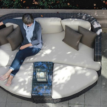 Kontiki Conversation Sets - Wicker Daybeds - Monte Carlo 4 Piece DayBed Set