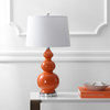 Bowen 27.5" Ceramic Table Lamp, Coral