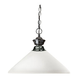 Z-Lite - Z-Lite 100701GM-AMO14 Shark 1 Light Pendant - Pendant Lighting