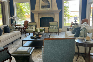 This is an example of a living room in Dallas.