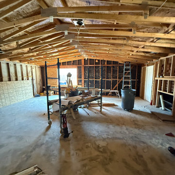 DURING CONSTRUCTION Serra Mesa Remodel