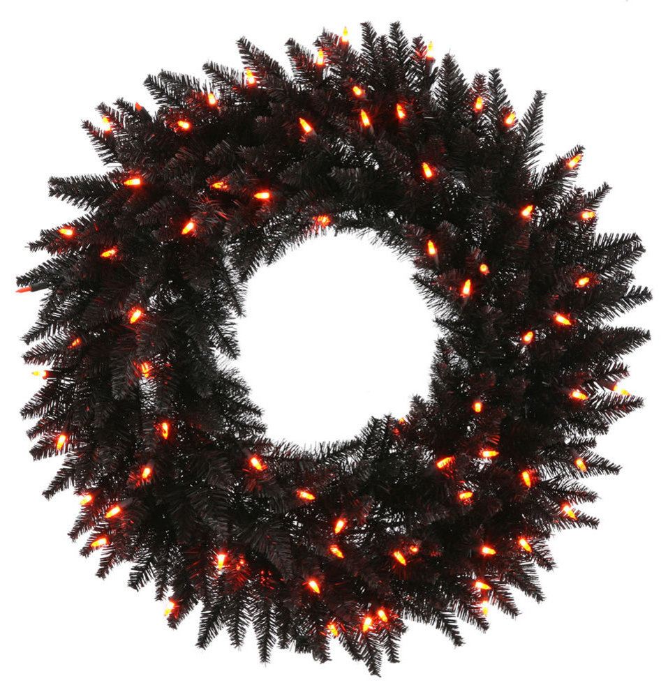 Vickerman LED-Girlande – 250 PVC-Spitzen & 100 Blaue LED-Lichter, 9' (ca. 2,74m) Lang, Marineblau | Für Weihnachts- & Feiertagsdekoration