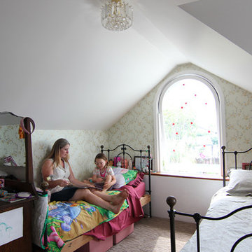 Second storey house extension