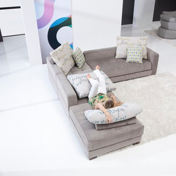 Manacor Sectional Sofa Sleeper by Famaliving California