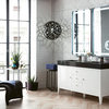 Linear 59" Double Vanity, Glossy White, Glossy White Top
