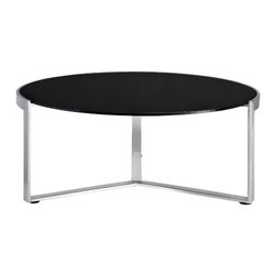 Disk Coffee Table in Black - Products