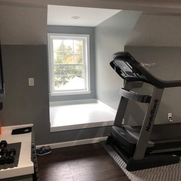 Home Renovation. Attic remodel